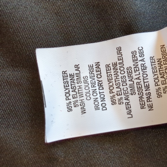 Boohoo Disco Slinky Twist Front Mini Dress in Black size 12 - Picture 5 of 6